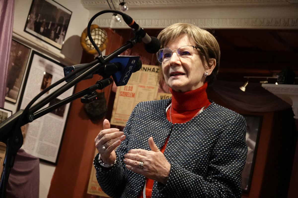 Juhász Judit, a Tolnay Klári Emlékház fővédnöke